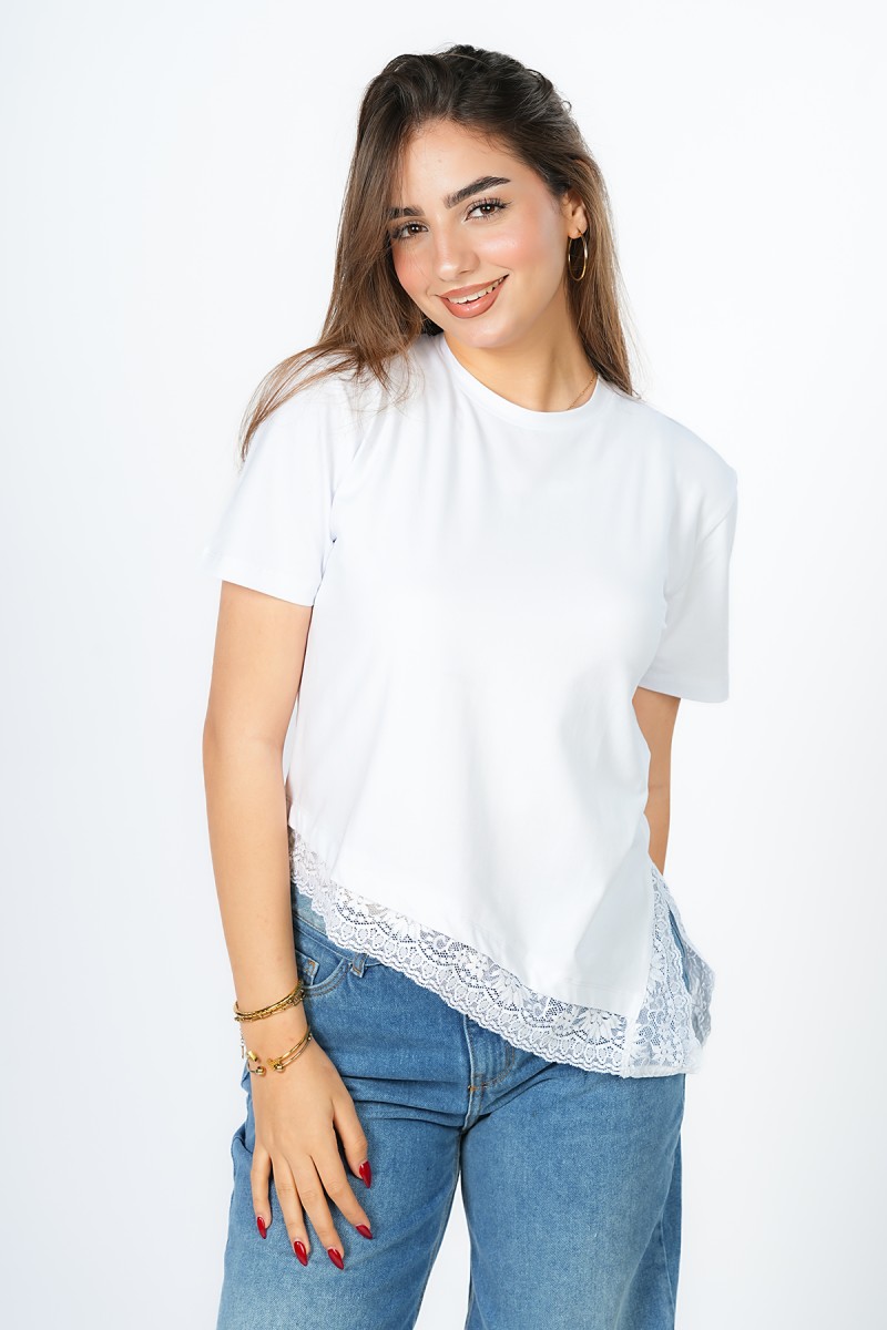 Asymmetrical T-shirt