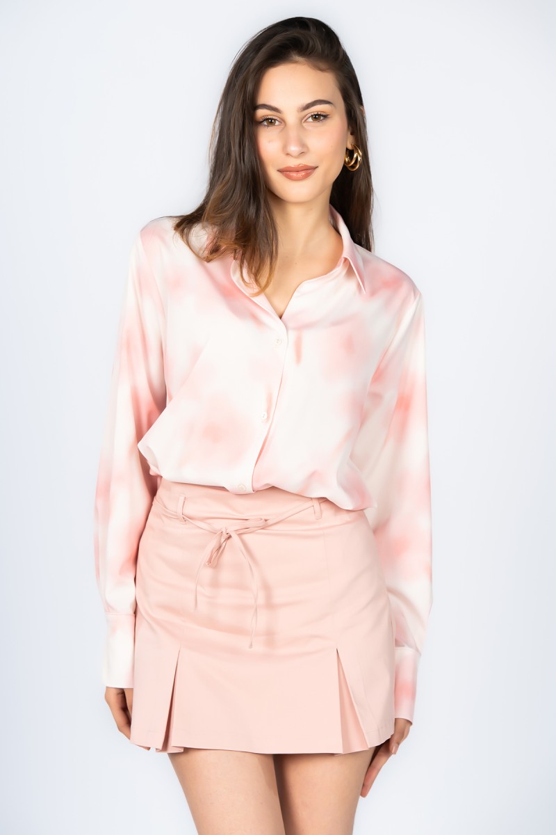 Chemise satinée