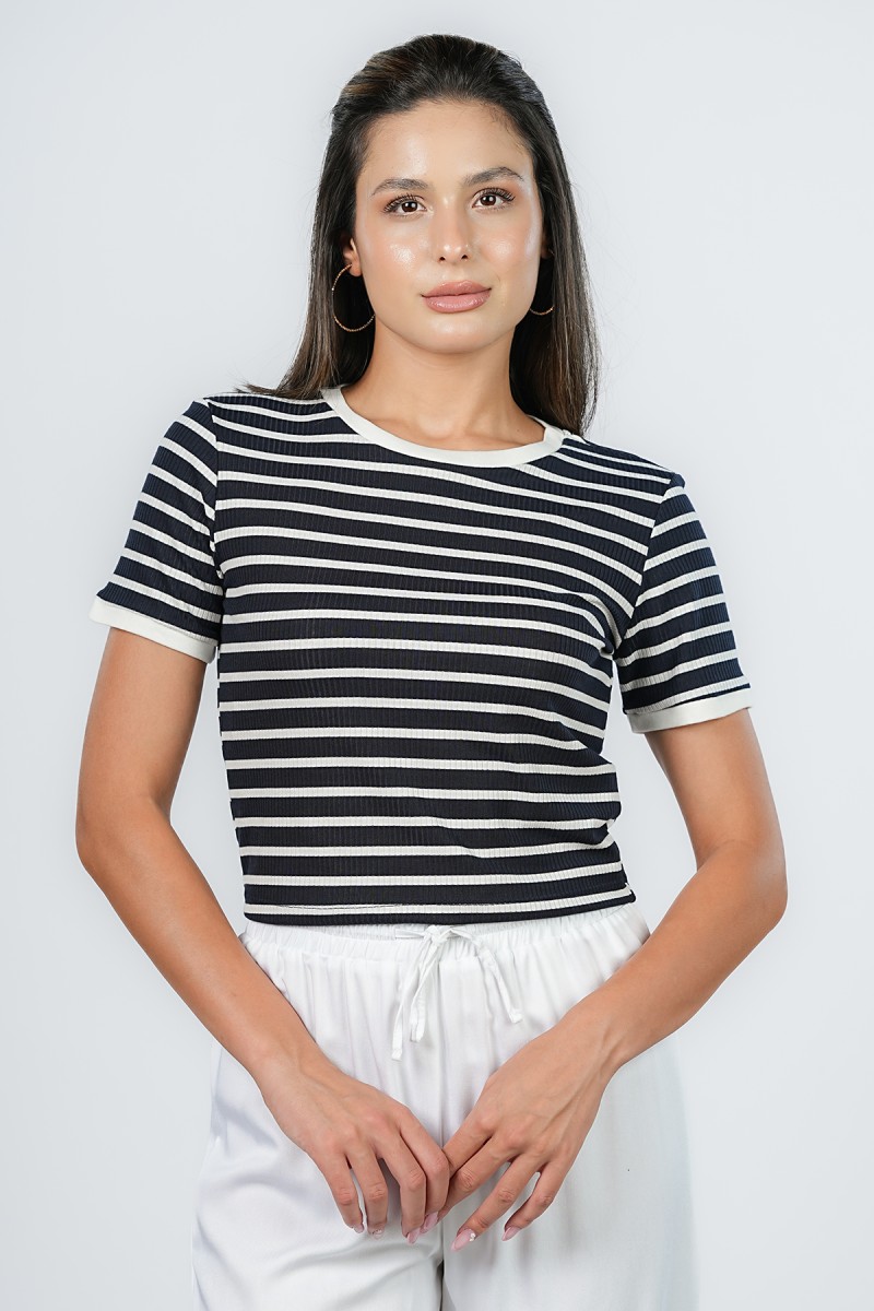 T-shirt à rayures