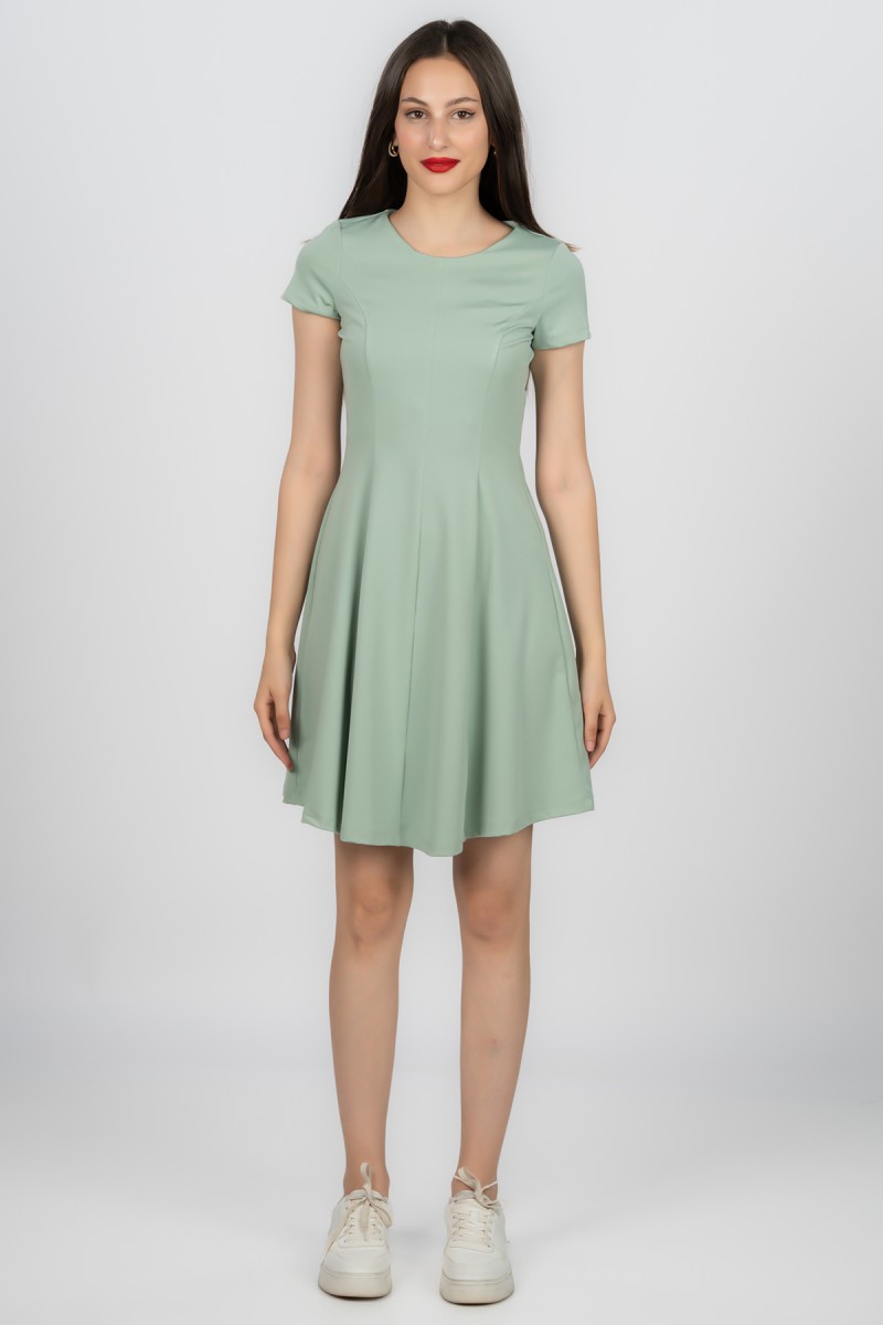 Robe à volants