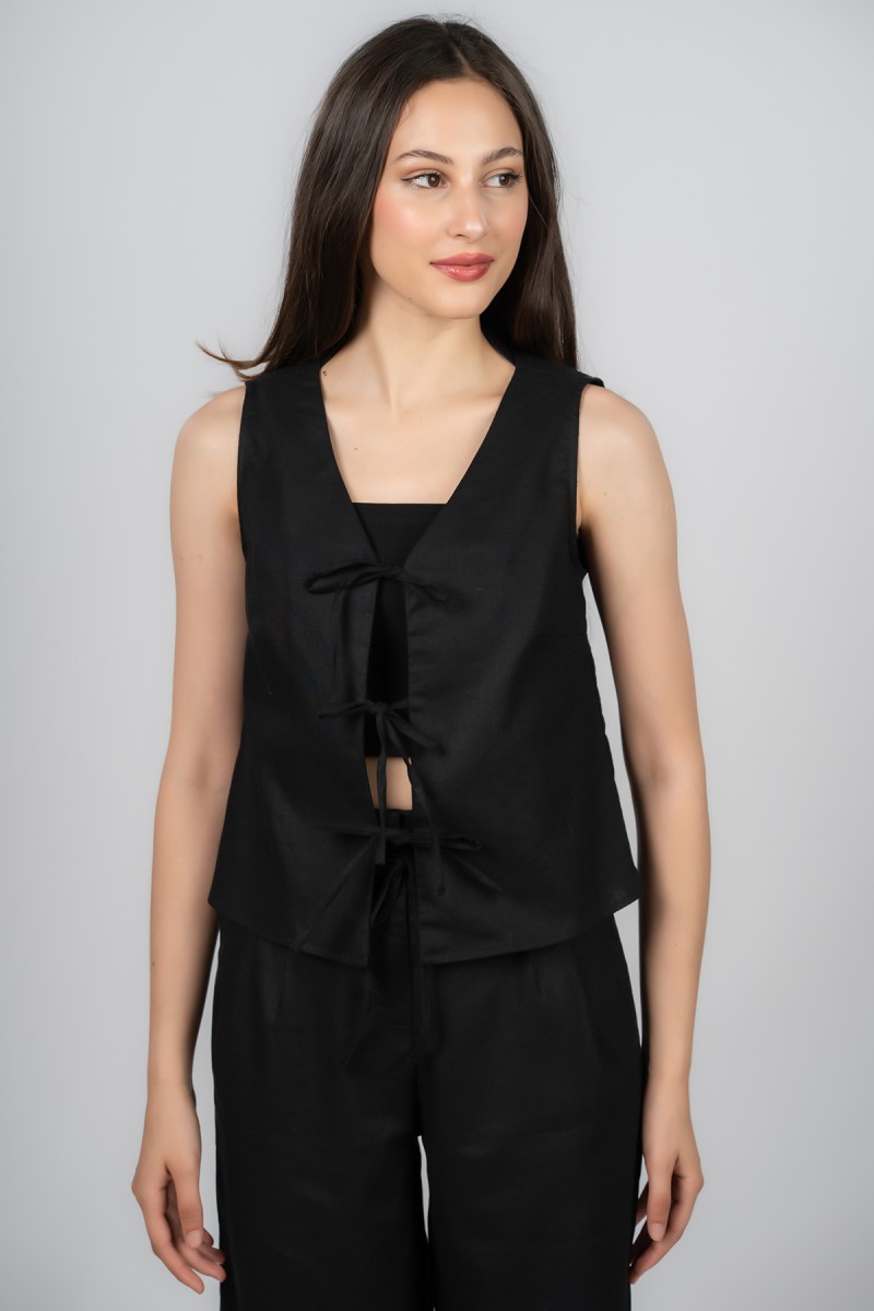 Gilet à nœuds