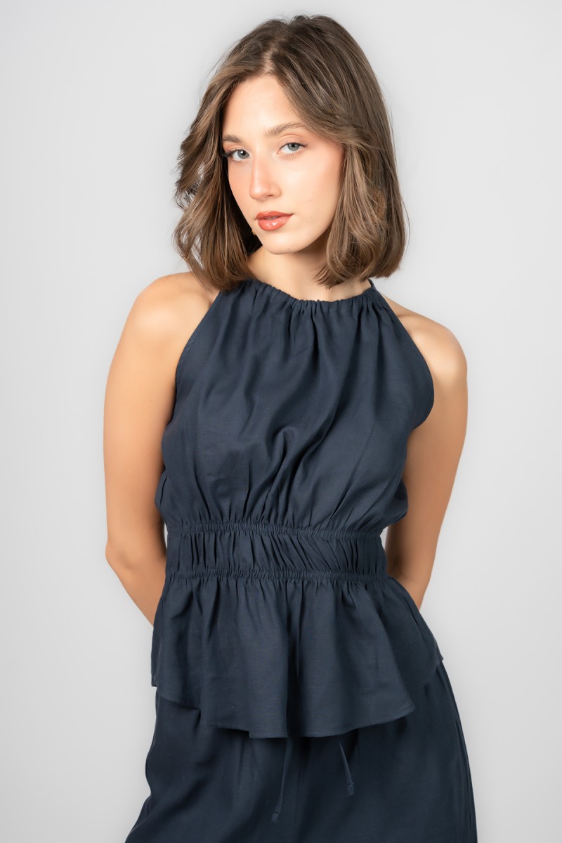 Top à smocks