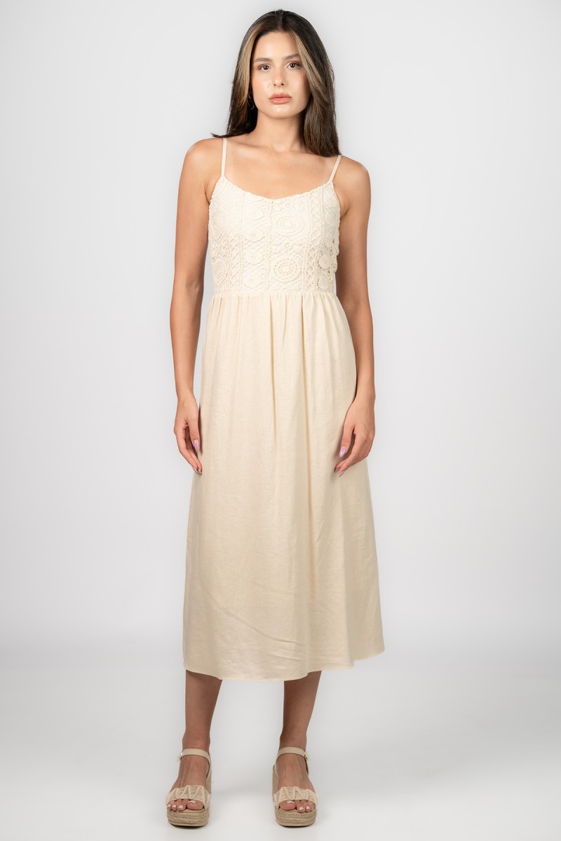Robe bi-matières