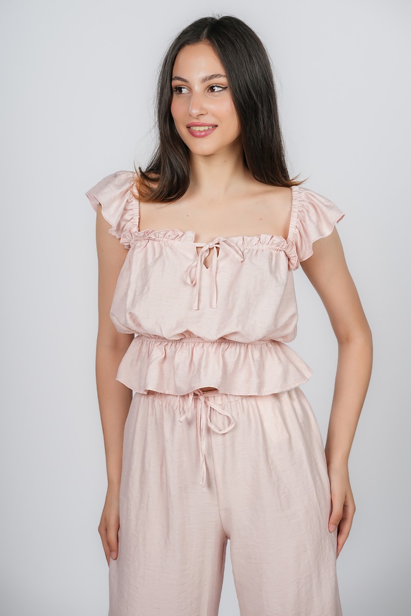 Blouse à smocks