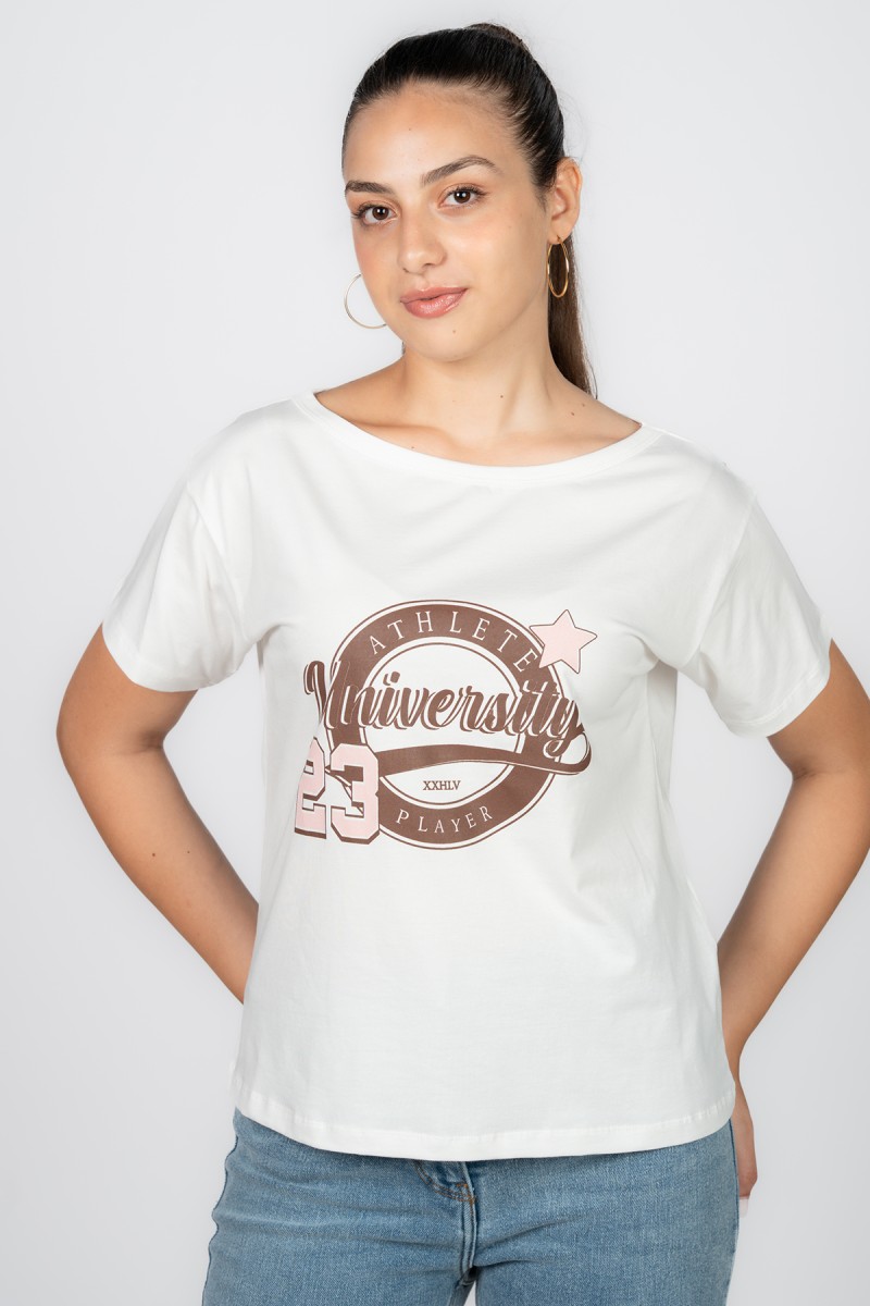 T-shirt imprimé