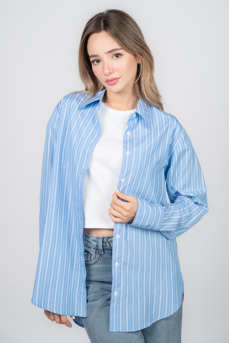 Chemise à rayures