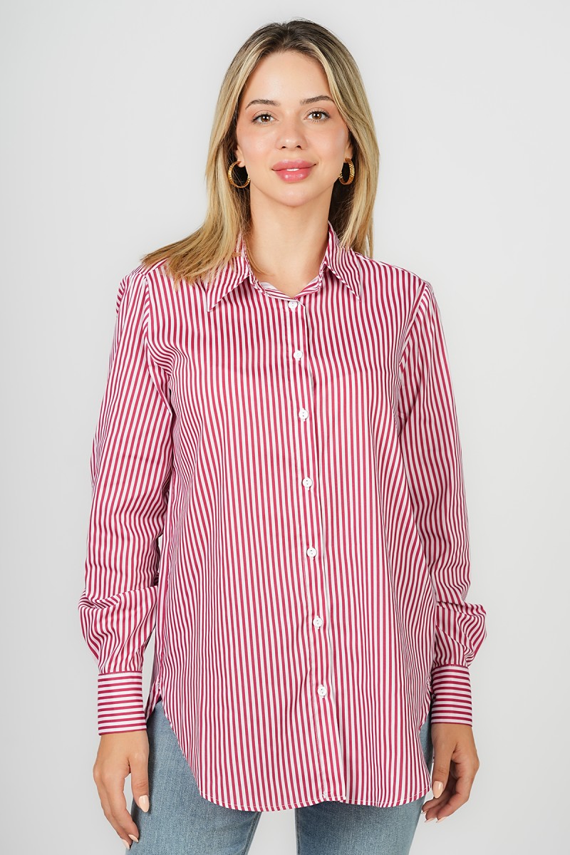 Chemise à rayures