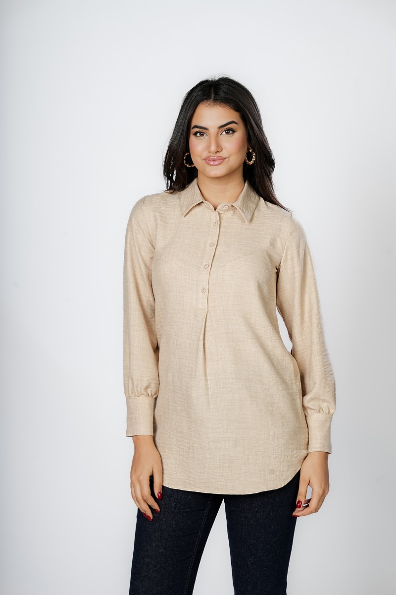 Liquette Ample de Style Tunisien