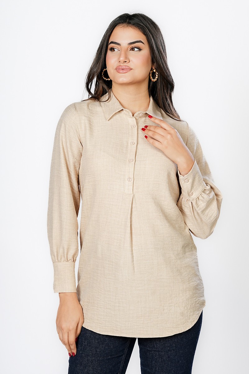 Liquette Ample de Style Tunisien