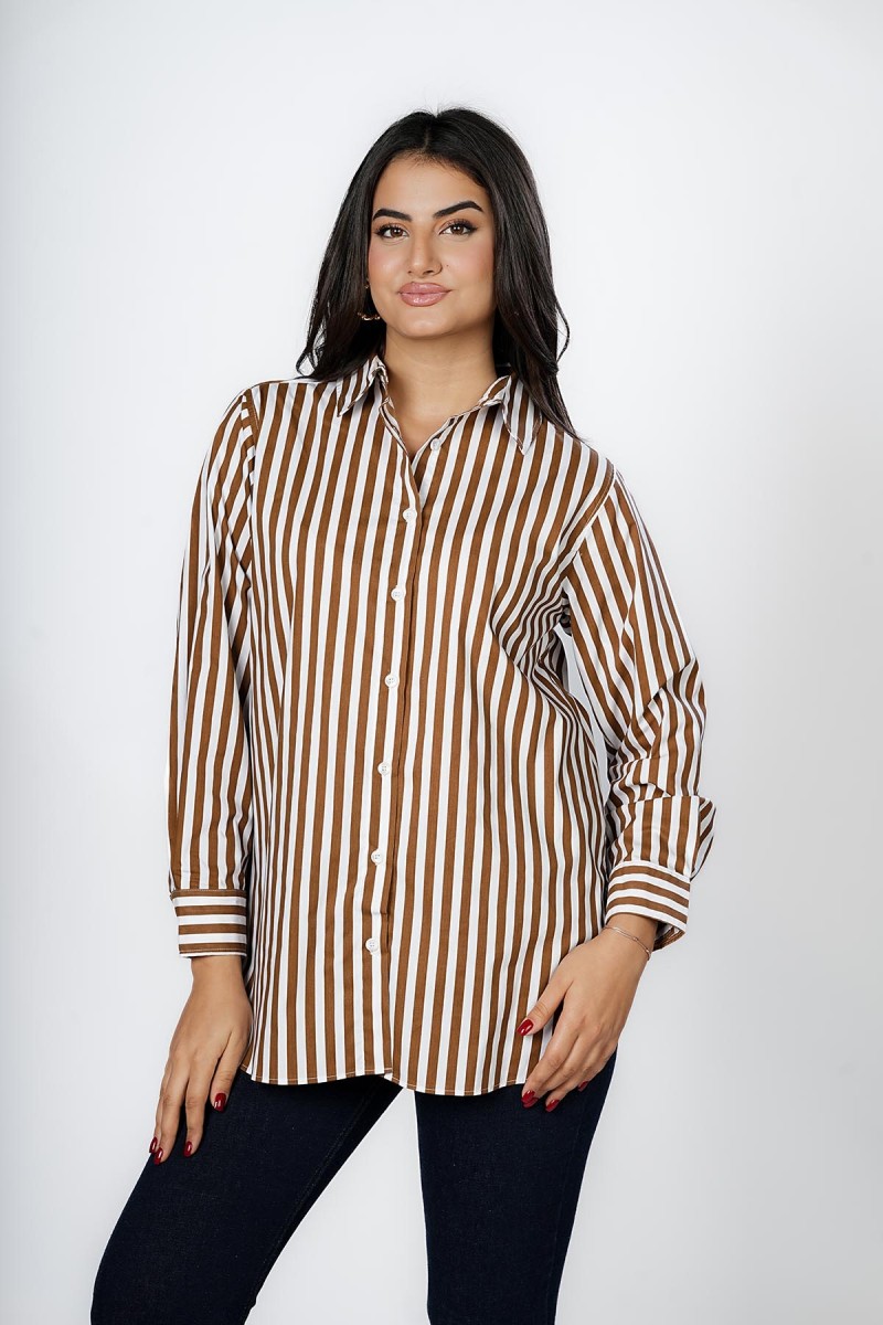 Chemise à rayures