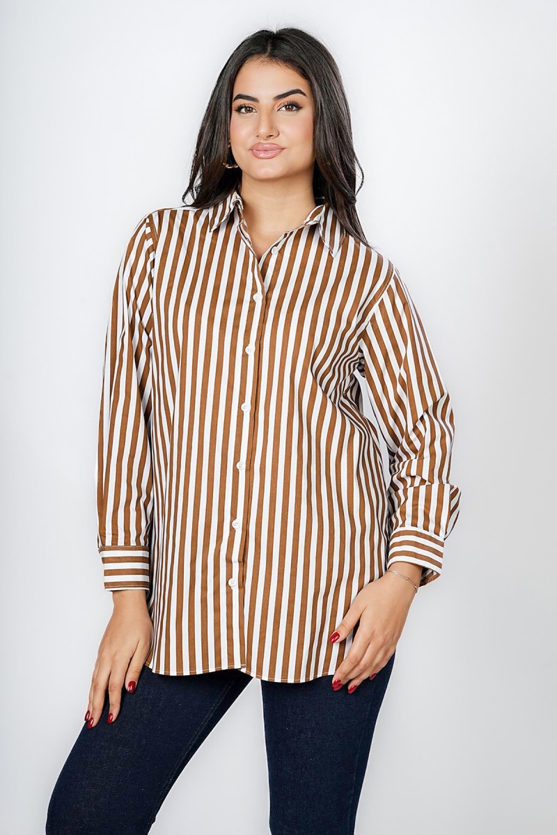 Chemise à rayures