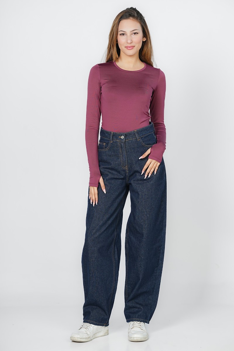 Pull Basique Col Rond : Élégance et Confort