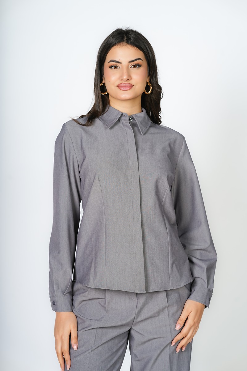 Chemise à coupe Regular avec col classique