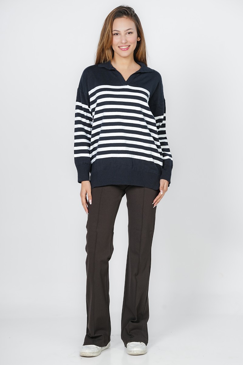 Legging  Flare à Taille Haute Élastiquée