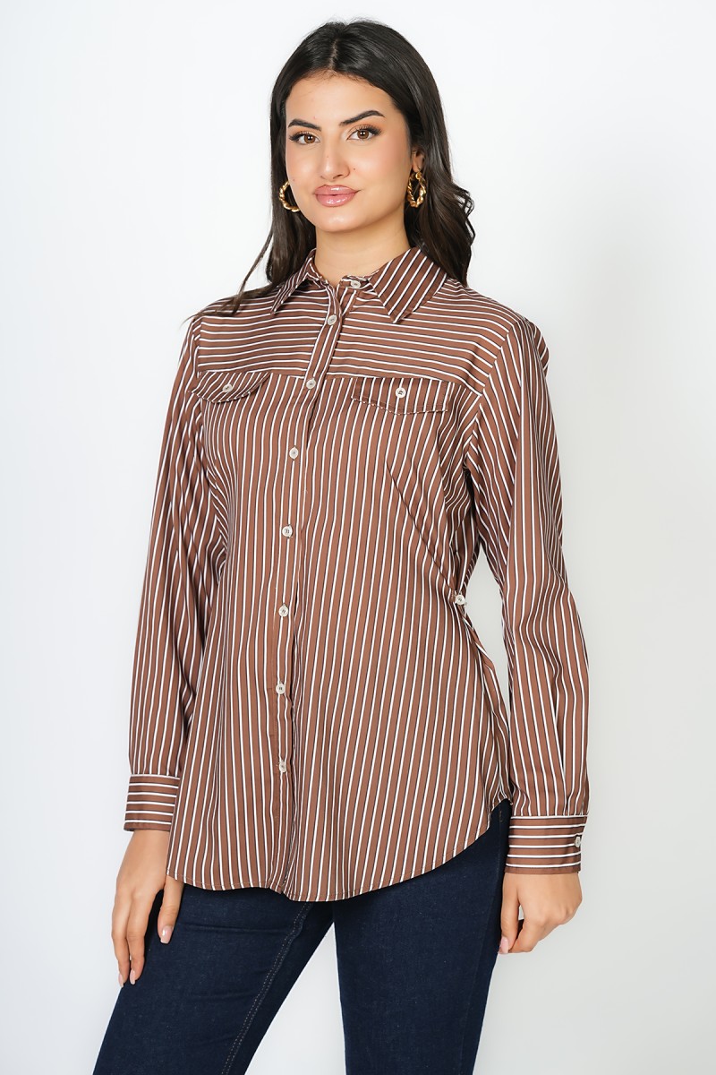 Chemise rayée