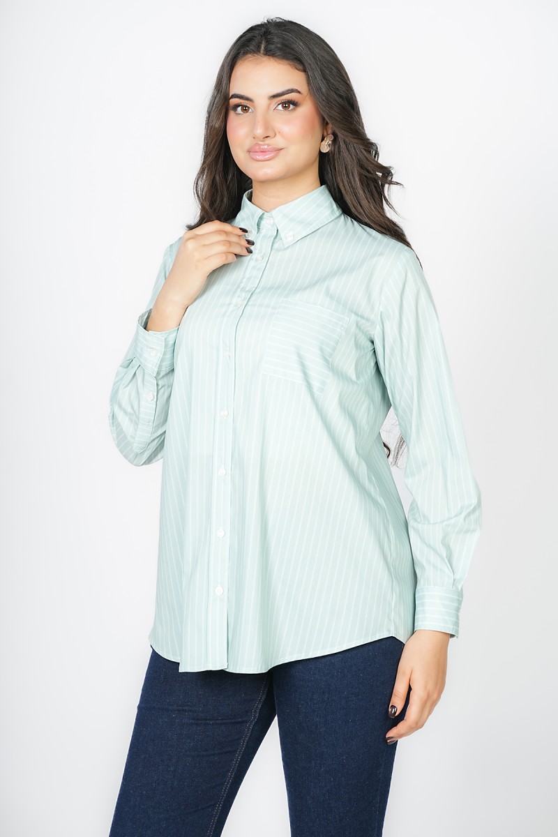 Chemise à Rayures Élégante