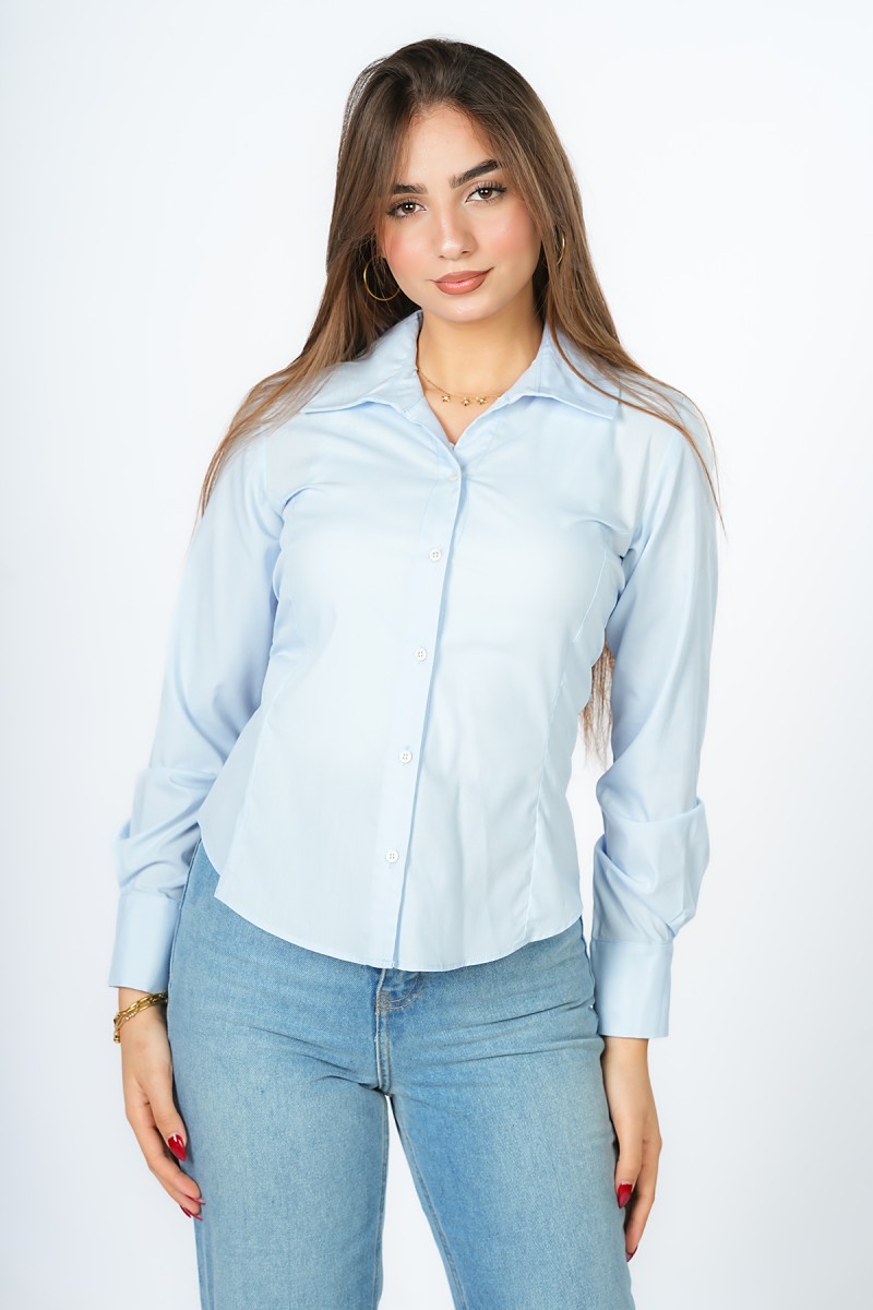 Chemise Uni Col Classique