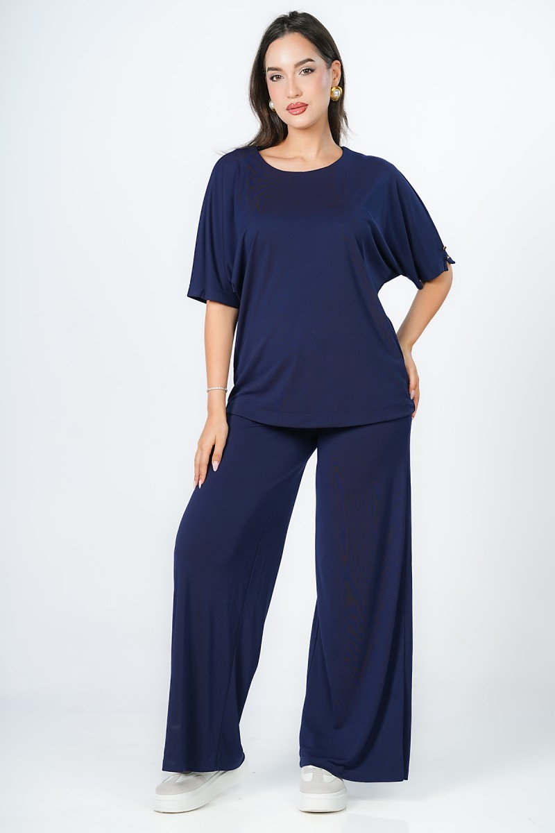 Jogger Fluide à Taille Haute