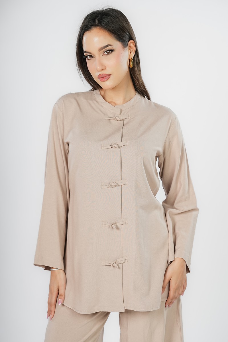 Chemise Lin Col Officier
