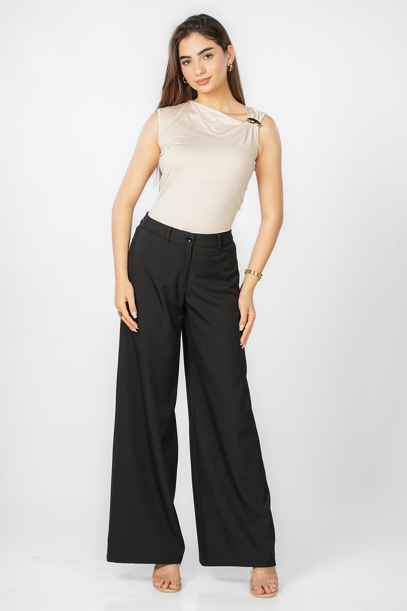 Pantalon Large Fluide