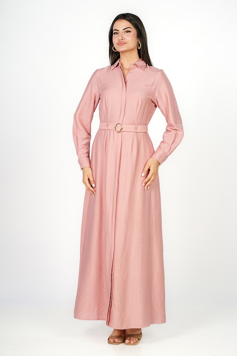 Robe Chemise Ceinturée