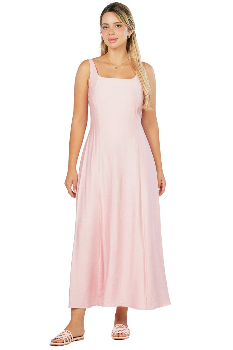 Robe Midi à Godets en Viscose