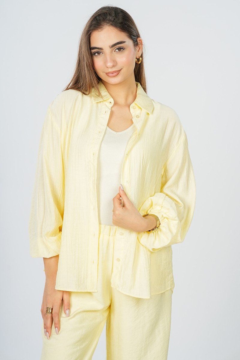 Chemise Oversize Froissée