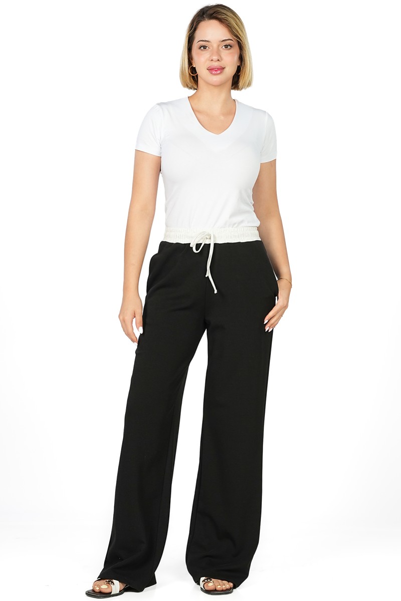 Pantalon Taille Haute