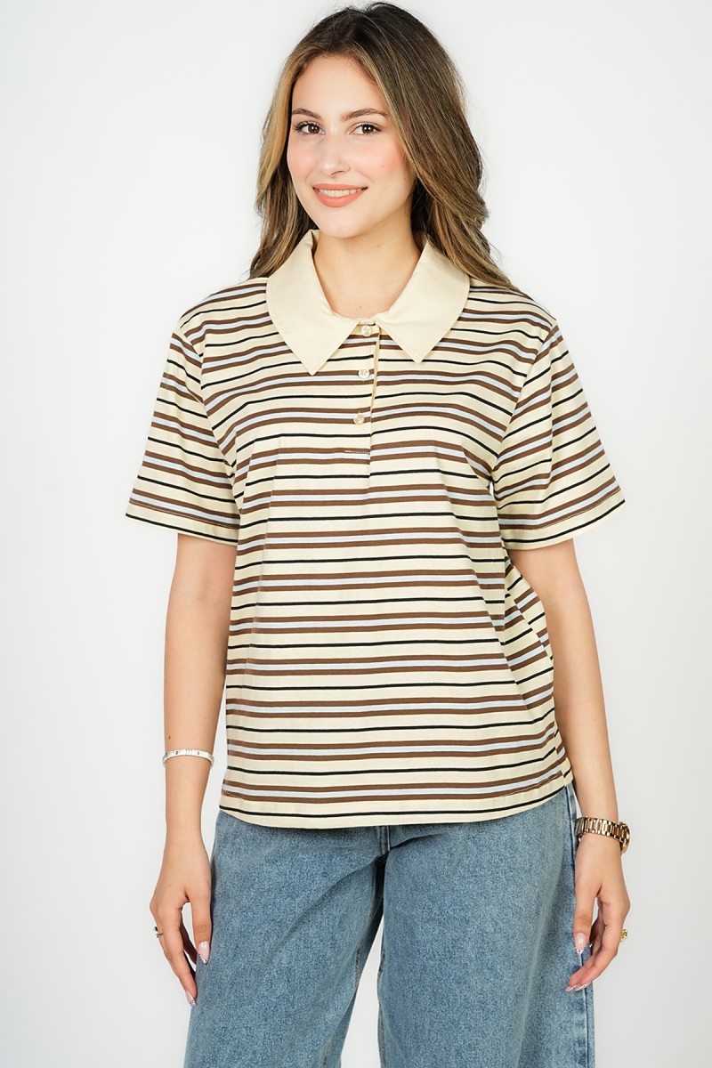 T-shirt à Rayures