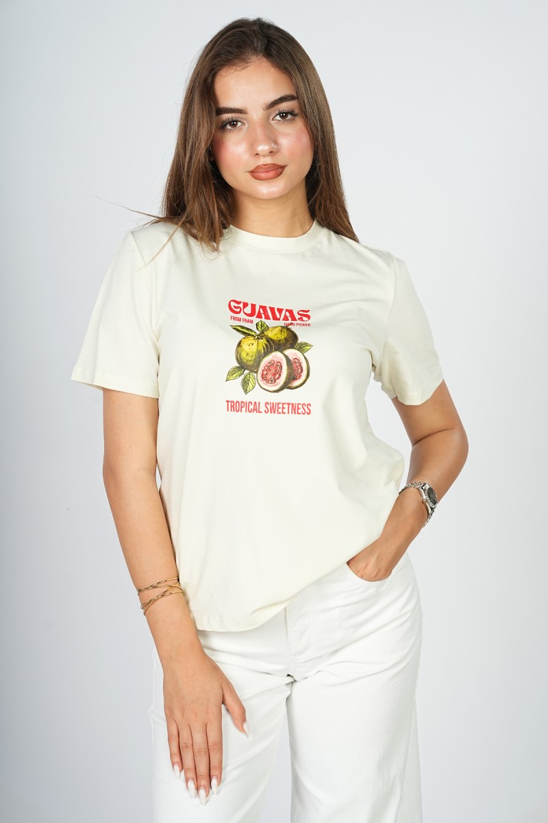 T-shirt Imprimé "Guavas"