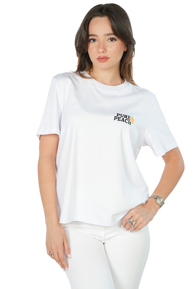 T-shirt Oversize à Imprimé