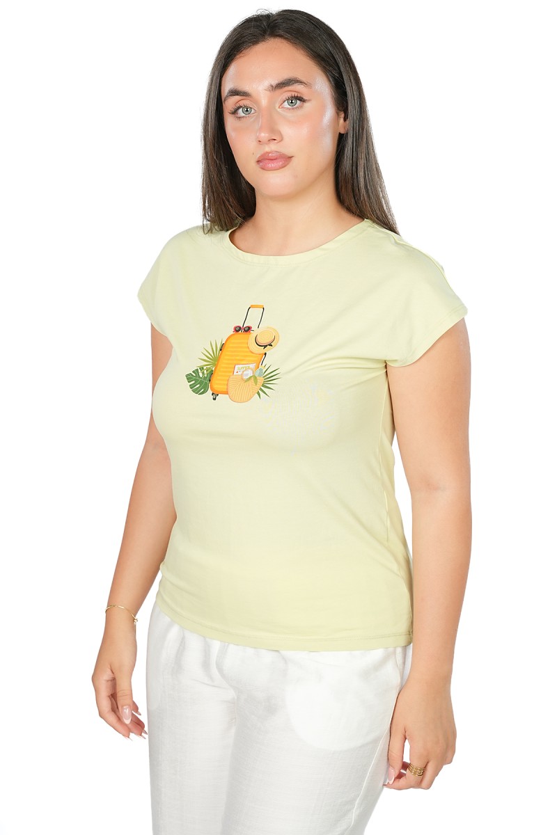T-SHIRT REGULAR IMPRIMÉ