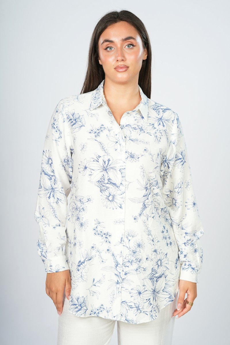 Chemise Fleurie