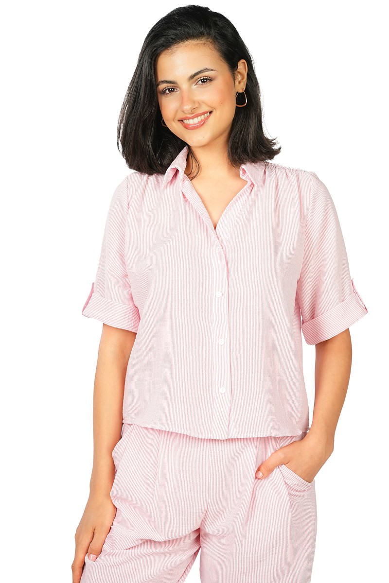 Chemise à Manches Courtes