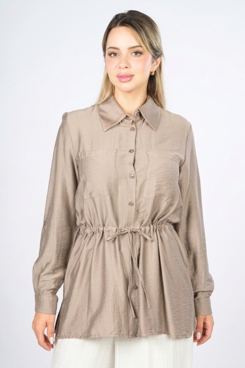 Chemise Longue en Viscose