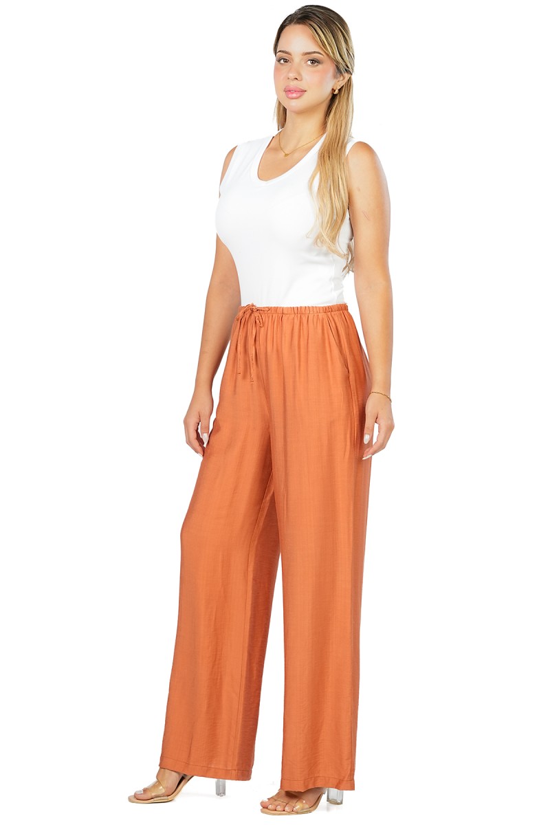 Pantalon Fluide Palazzo