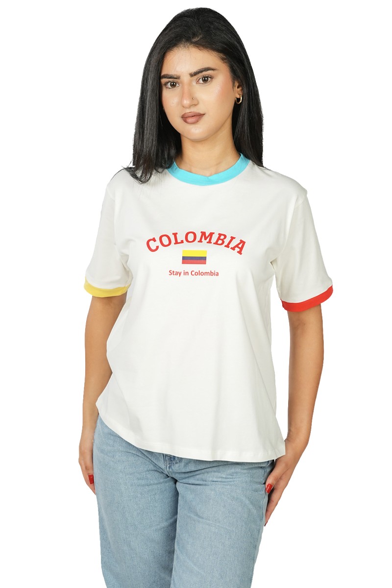 T-Shirt Imprimé « Colombia »