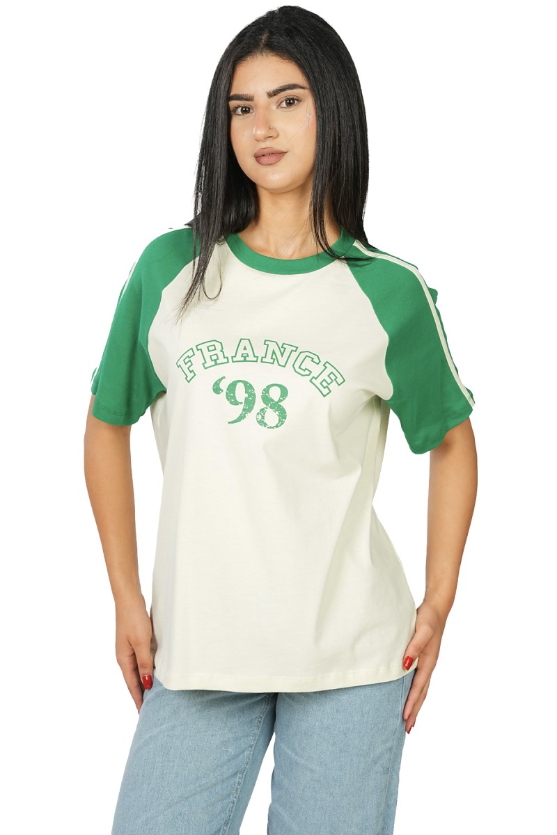 T-Shirt Oversize Imprimé « France ’98 »