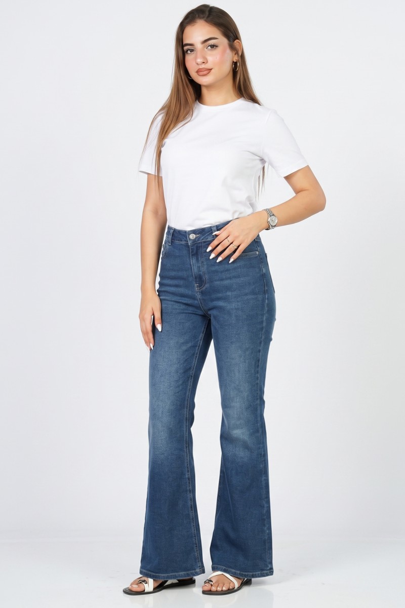 Jean Flare Taille Haute