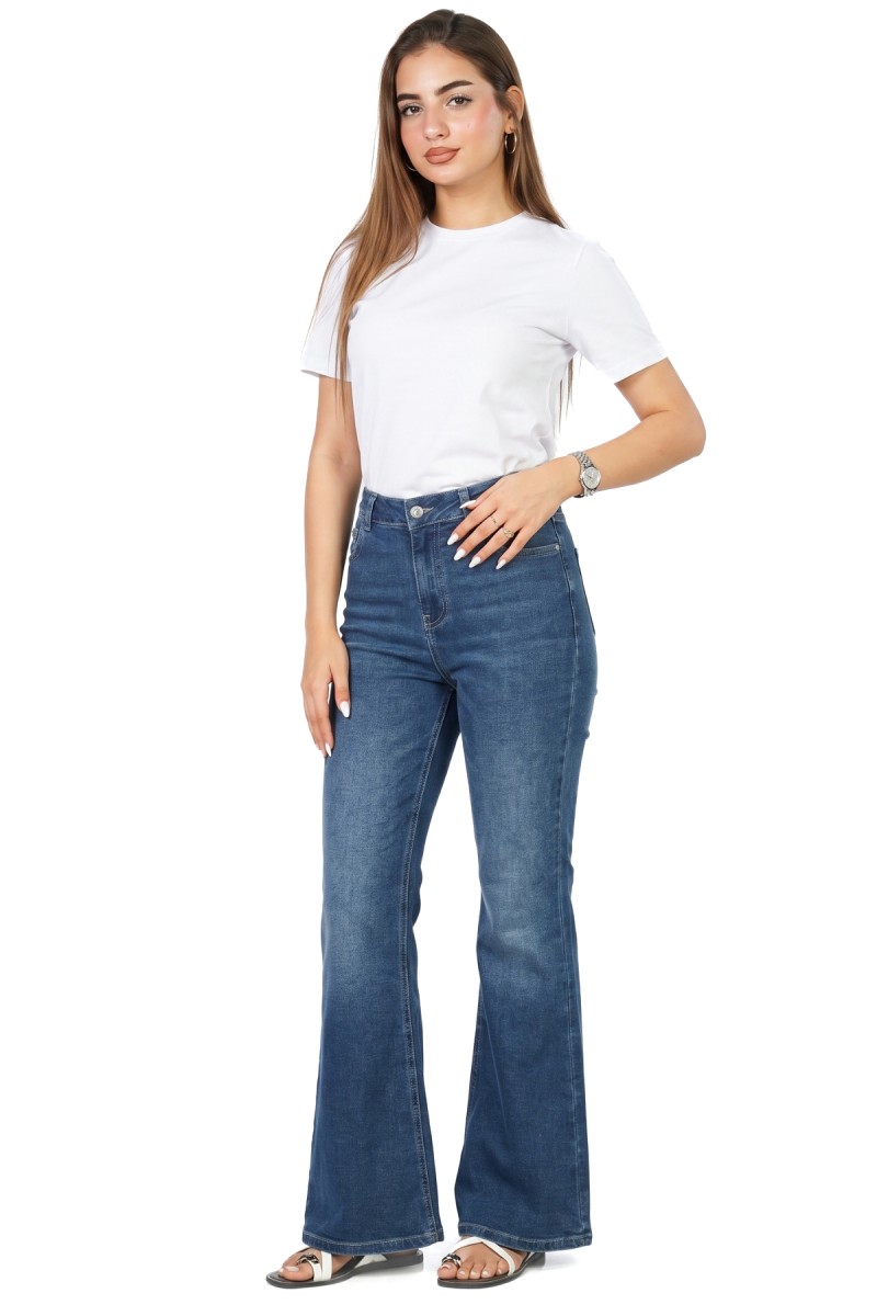Jean Flare Taille Haute
