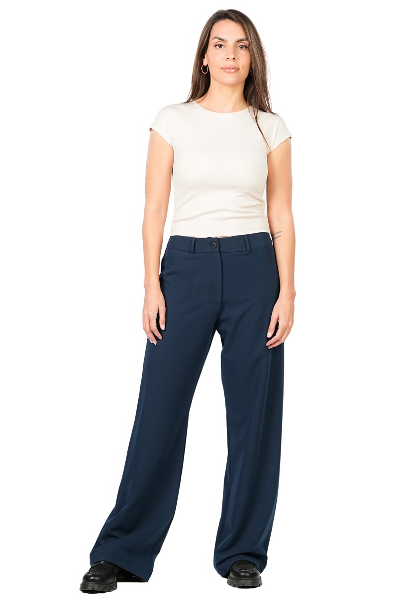 Pantalon Classique Coupe Large