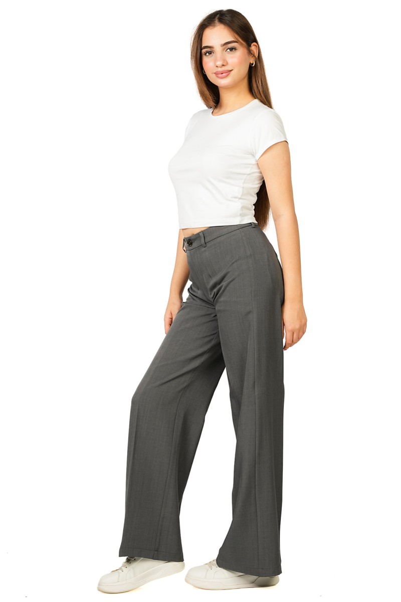 Pantalon Large à Cassures