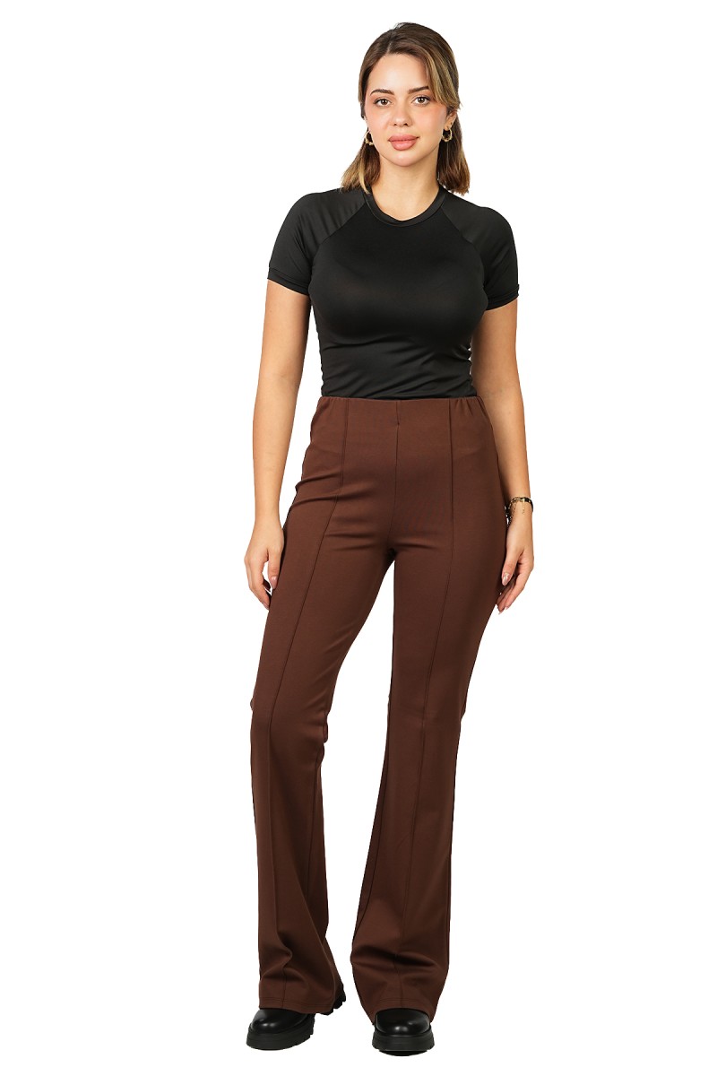 Legging Flare à Taille Haute